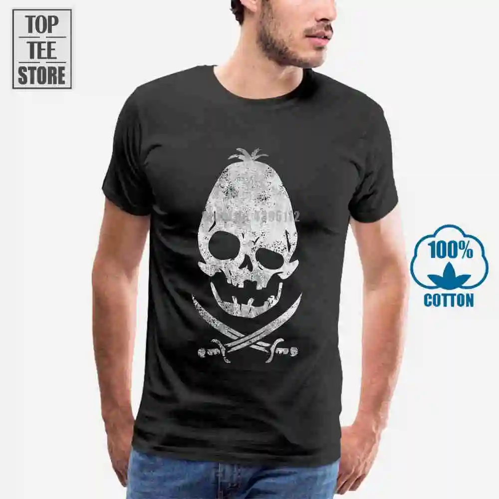 Футболка с ленивым принтом The Die Fun пиратские Пираты футболка надписью goones|t shirt|sloth