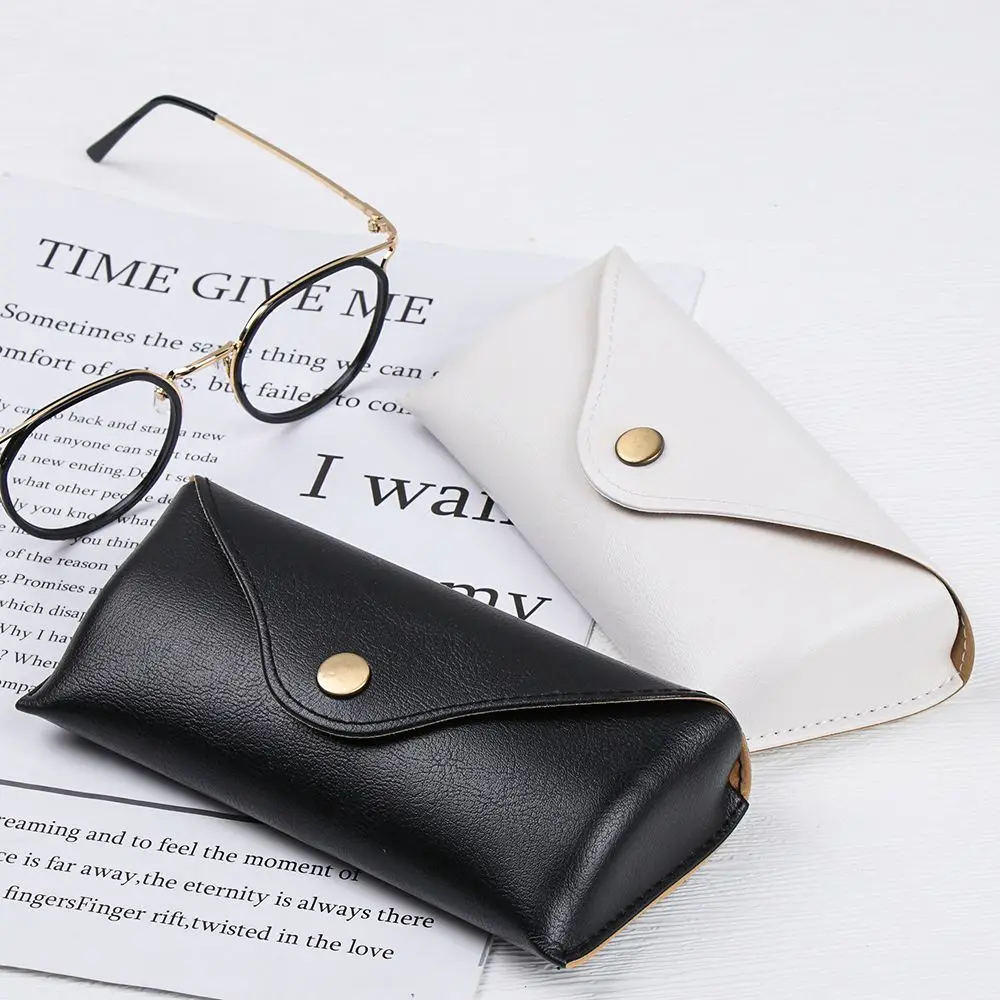

Portable Eyeglasses Accessories Storage Box Glasses Box Reading Glasses Box Eyewear Cases Leather Eyeglasses Case