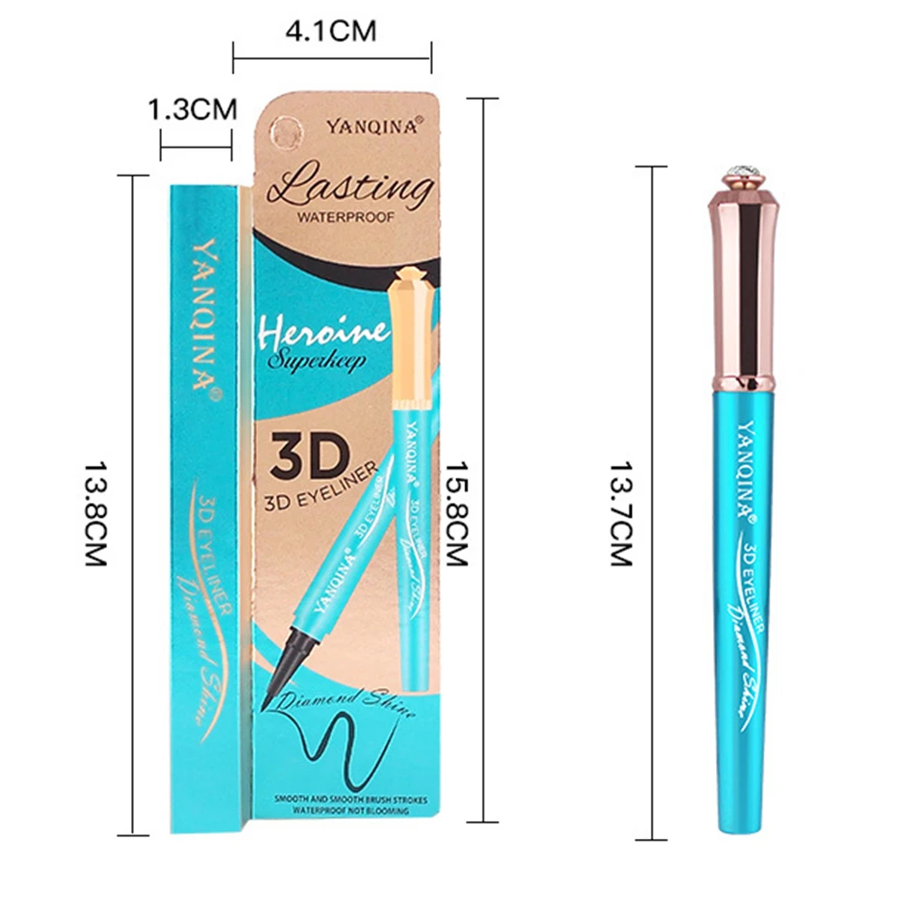 Высококачественный матовый идеальный стойкий водостойкий жидкая чёрная
