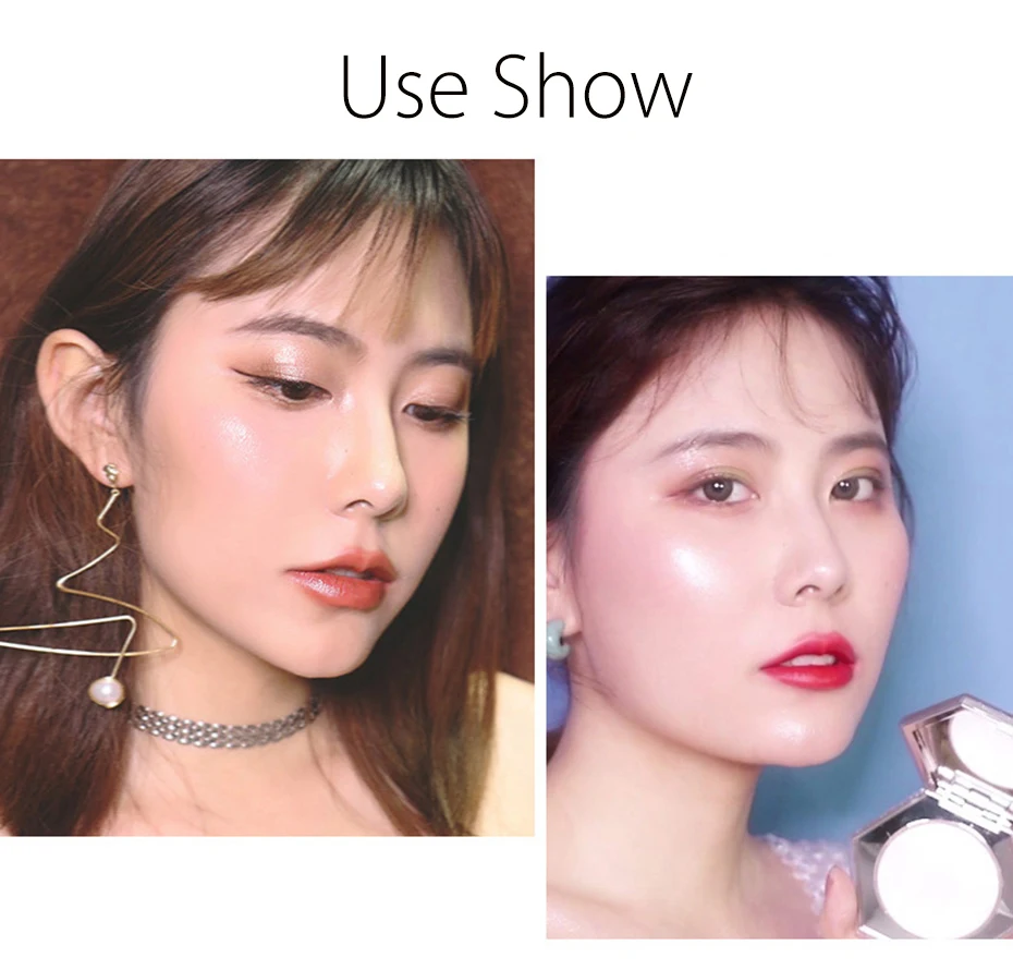 Glow Kit Highlighter Makeup Shimmer Powder Highlighter Palette Base Illuminator Highlight Face Contour Golden Bronzer