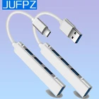 USB C-концентратор 3,0 Type C 3,1, 4 порта, мультиразветвитель, адаптер OTG для Lenovo, Xiaomi, Macbook Pro, 13, 15, Air Pro, компьютерные аксессуары для ПК