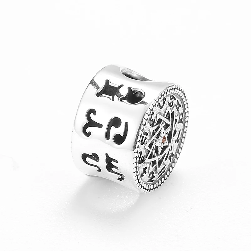 Fashion 925 Sterling Silver Twelve constellations Aries Charm Beads fits Original LYNACCS Bracelets Jewelry Making Birthday Gift | Украшения