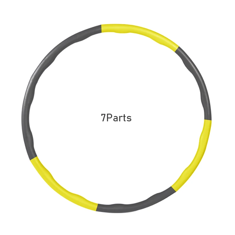 

Спортивный обруч для фитнеса, съемный обруч из 8 секций, обруч из пенопласта для тренажерного зала, бодибилдинга, обруч для фитнеса с тонкой ...