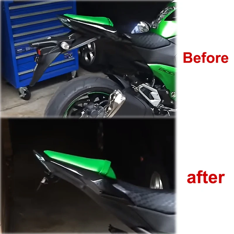 Набор для устранения крыла мотоцикла KAWASAKI Z800 2013 2014 2015 2016 задний аккуратный номер