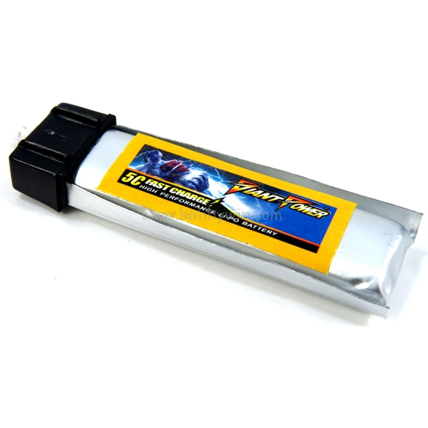 3 7 V 1S 220 мА/ч 50C высокой скорости LiPO Батарея для лезвия индуктивности с видом от