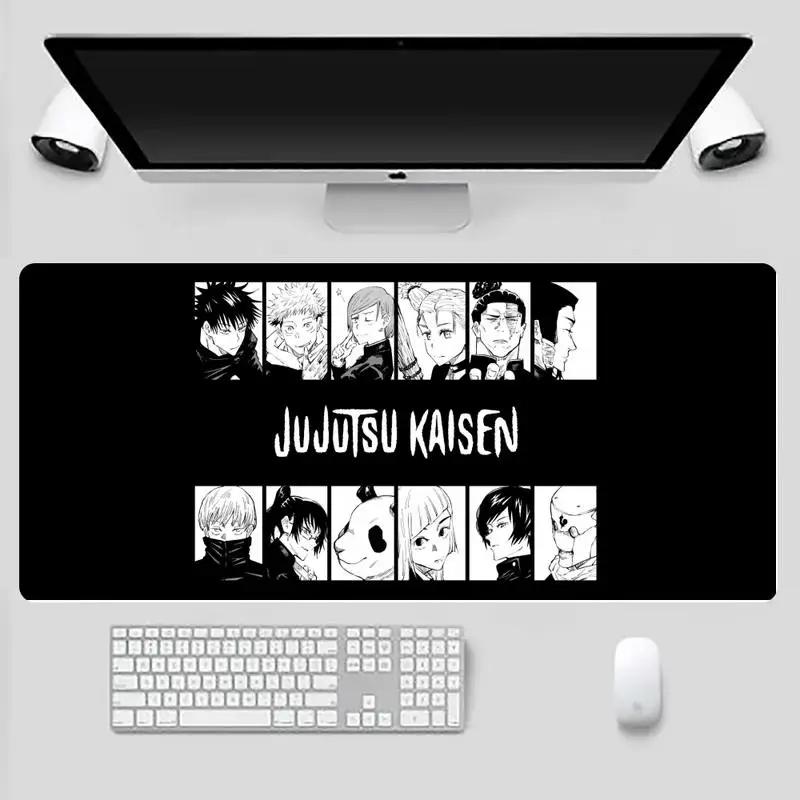 

Jujutsu Kaisen Gamer Speed Mice Retail Small Rubber Mousepad X XL XXL Non-slip Cushion Thickness 2mm LockEdge equal LE