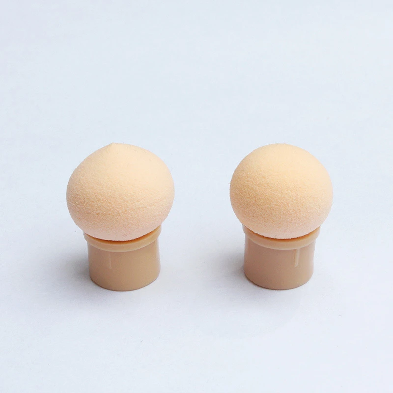 1 шт. острые круглые сменные насадки кисти для порошков градиентная ручка с