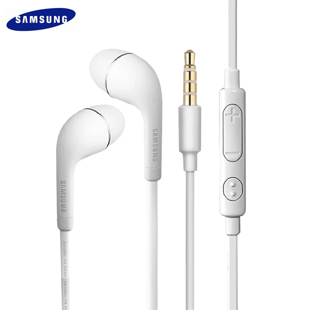 

Samsung HS330 3.5mm In-ear Wired Earphone Sports Earbuds Stereo Headphone Mic Volume Control for Galaxy/Xiaomi/Huawei Smartphone
