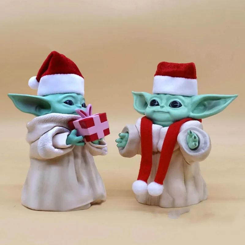 

The Mandalorian Season 2 Star Wars Baby Yoda Christmas Action Figure Baby Model Gift Toy