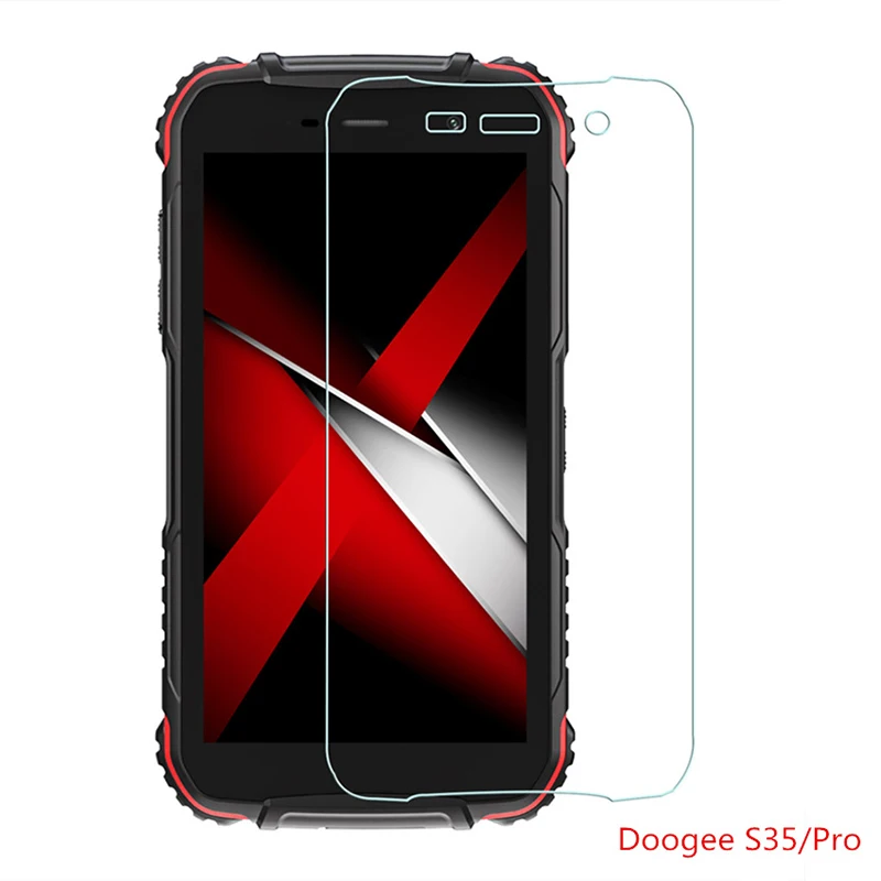 Закаленное стекло 9H Для Doogee S35 Защитное для экрана Защитная пленка телефона Pro