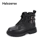 Ботинки детские из натуральной кожи, на осень