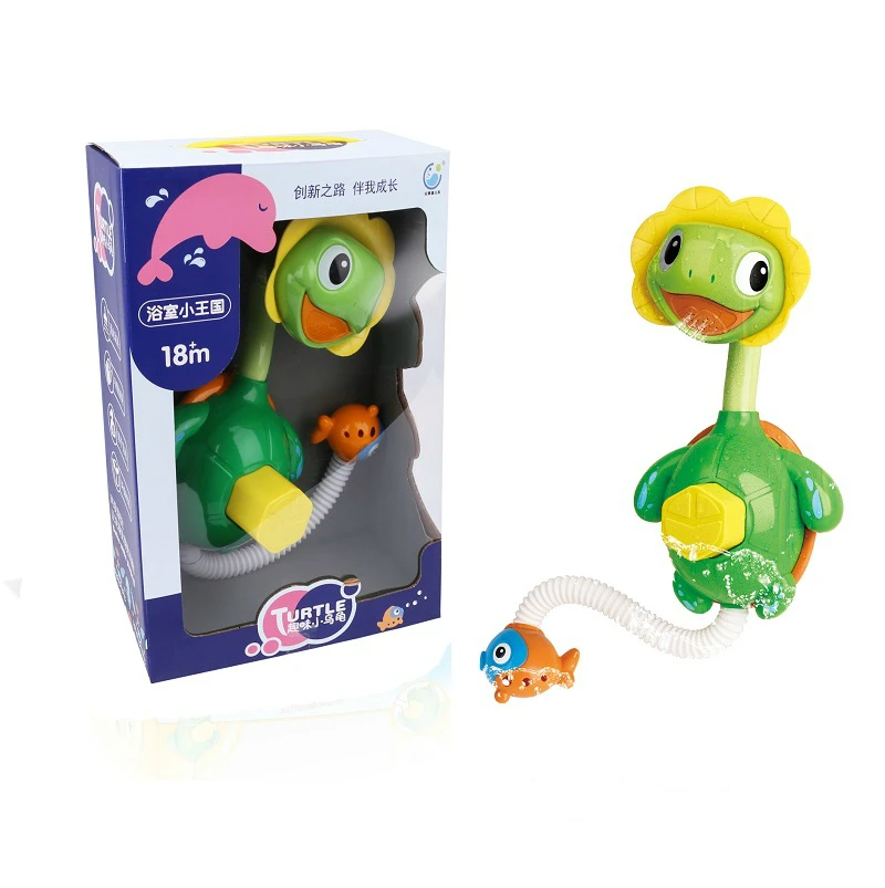 Интересный детский смеситель для купания с распылением воды ванной складной