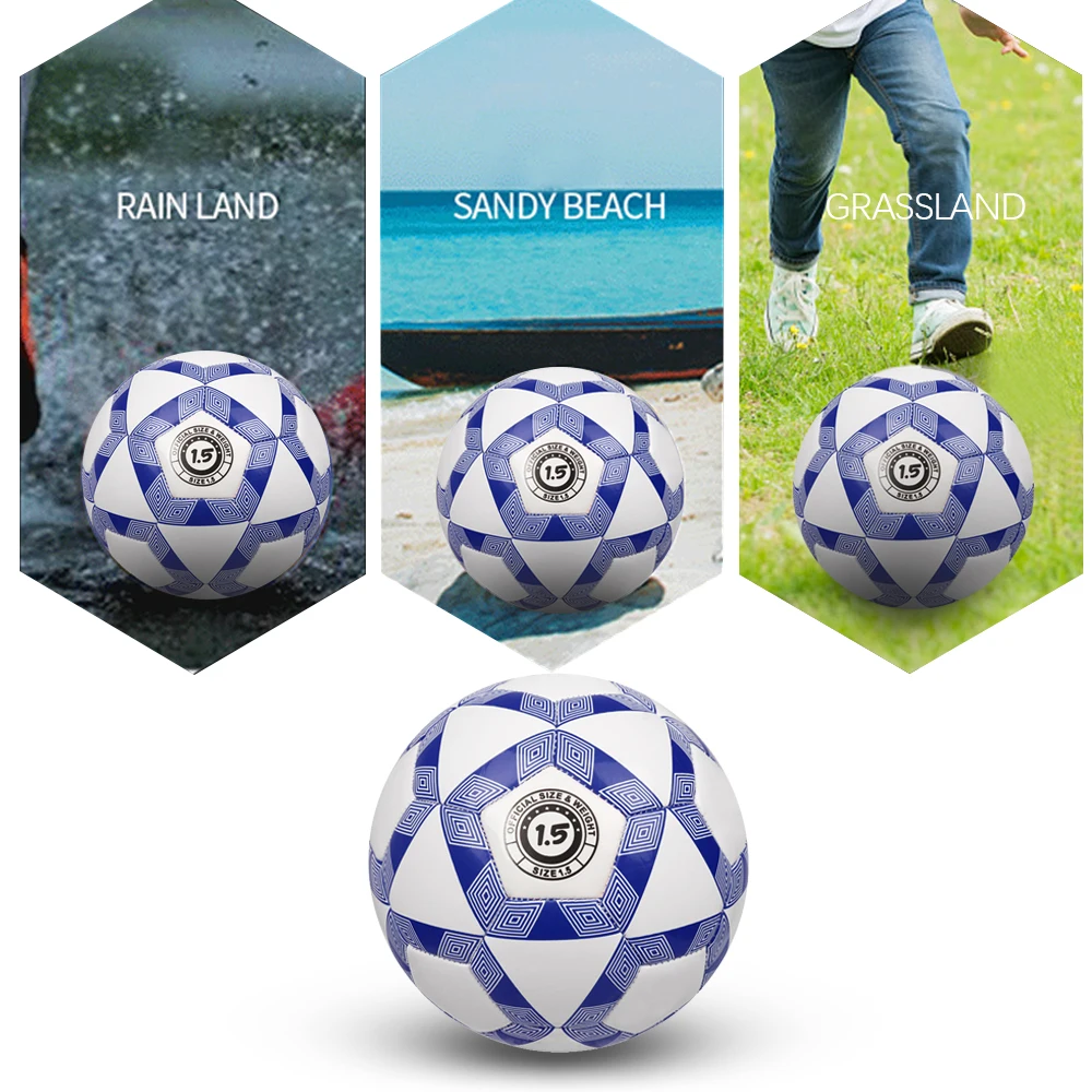 YANYODO Прочный 6 &quotмини-размер тренировочный футбольный мяч мягкий спортивный