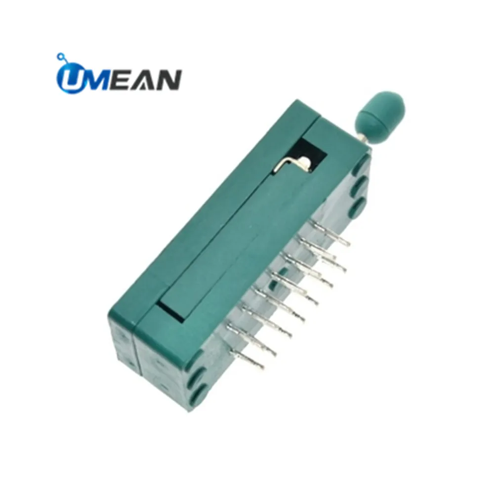 Универсальный 14-контактный IC тест на сиденье Zif Socket DIP 14 Pin для самостоятельного