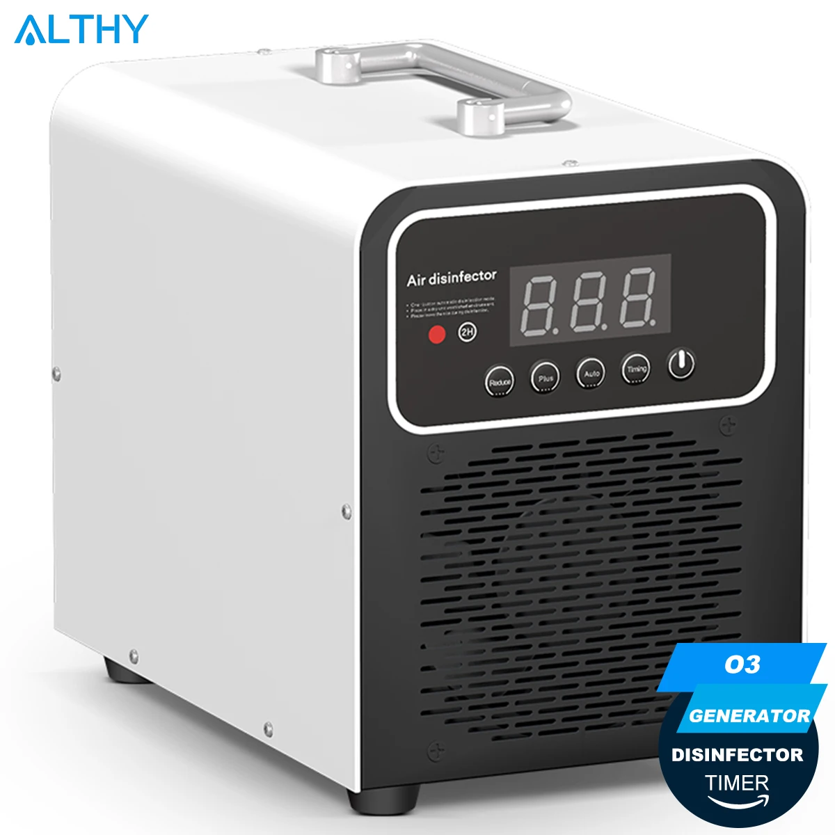 ALTHY 220В 240В генератор озона очиститель воздуха дезинфектор O3 озонатор