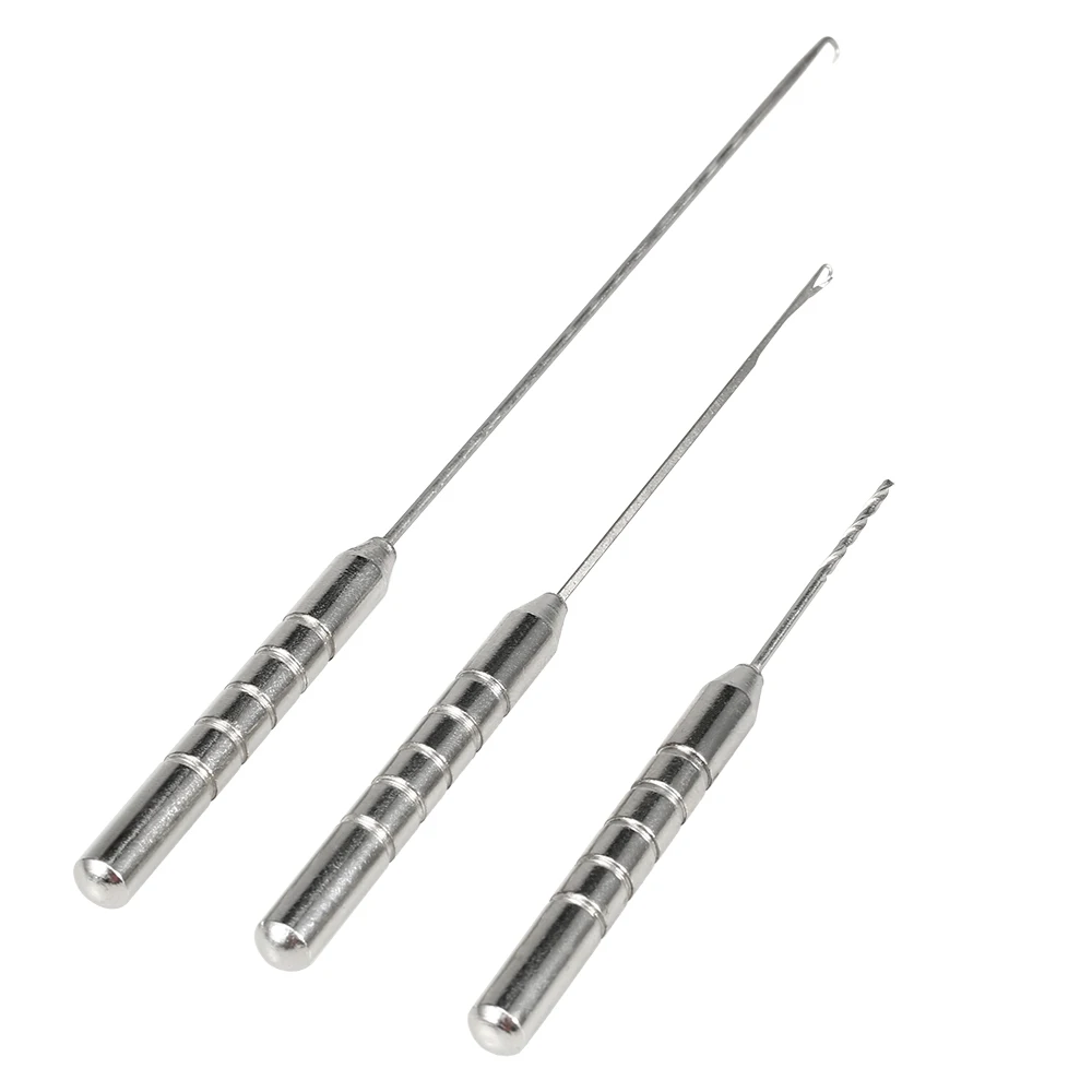 Игла для ловли карпа 3 шт. набор приманки рыболовная игла приманок наживка