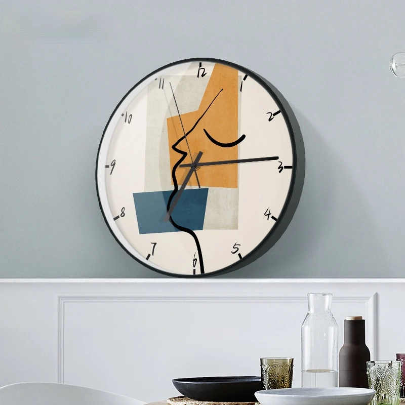 

Creativity Modern Design Wall Clock Minimalist Art Digital Wall Clock Living Room Nordic Reloj De Pared Wall Decor Room DK50WC