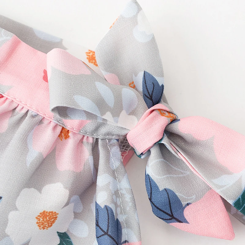 

Chiffon Fabric Cat Dog Shirt Spring Summer Thin Floral Breathable Clothes for Small Dogs Beach Hawaiian Puppy Vest Pet Clothing