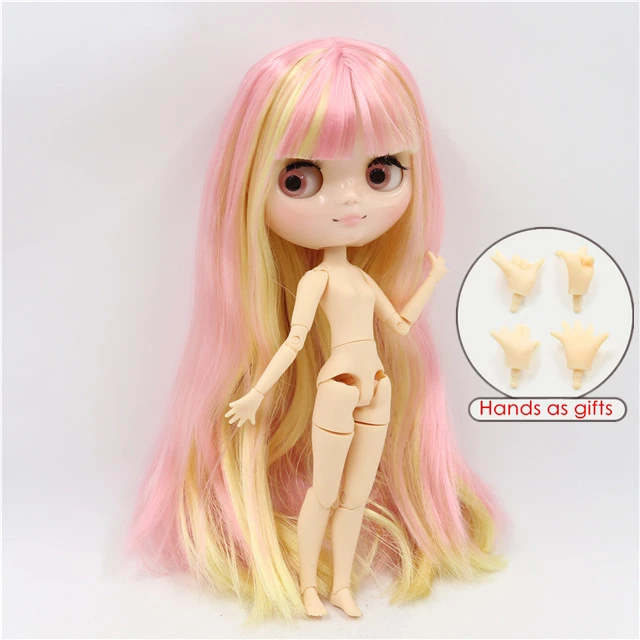 Nude doll Фабрика blyth Middie кукла 1/8 bjd 20 см Специальное предложение Подарочная игрушка на продажу по низкой цене - Цвет: Nude doll
