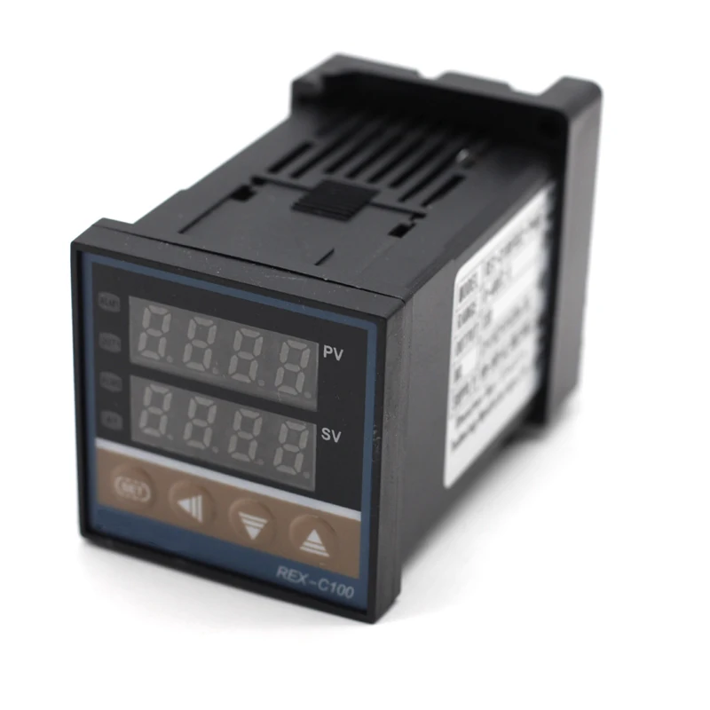 Цифровой PID Температура контроллер REX-C100 Рекс C100 термостат + 40DA SSR реле K регулятор