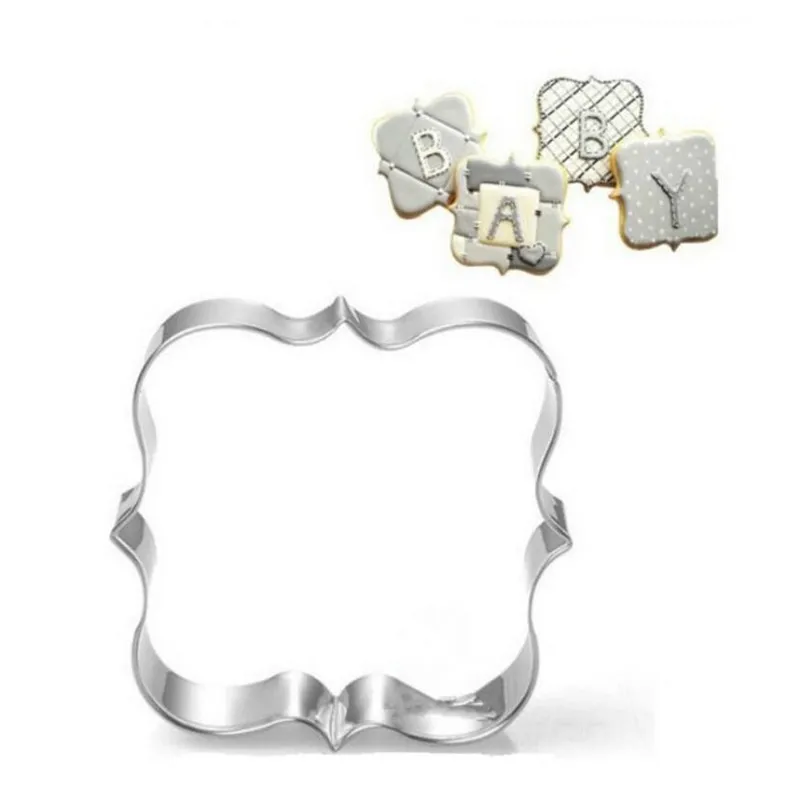 

3pcs/Set Cookies Pastry Tools Fondant Mold Stainless Steel Cake Mold Decorating Tools Biscuit Frame Cutter Baking Accessories