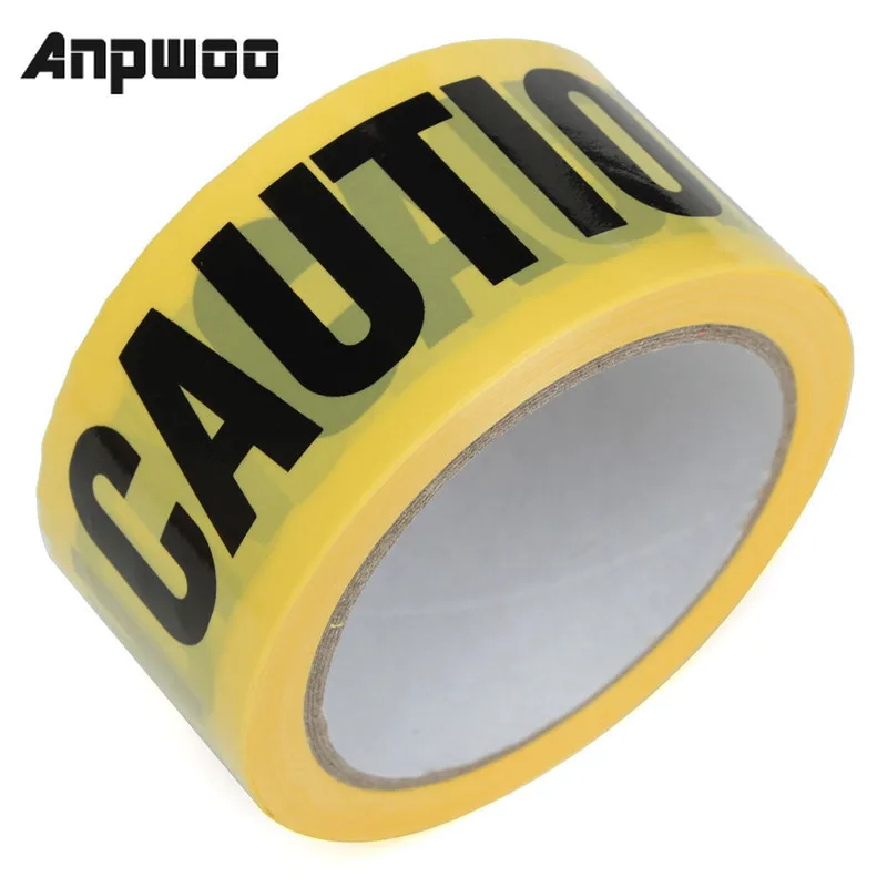 

ANPWOO 25mx4.8cm Roll Yellow Caution Tape For Safety Barrier For Police Barricade For Contractors New Arrival