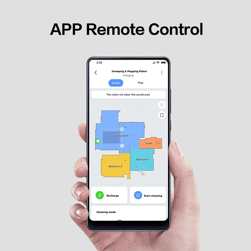 Робот-пылесос Xiaomi Mi Pro для дома автоматическое подметание пыли стерилизация