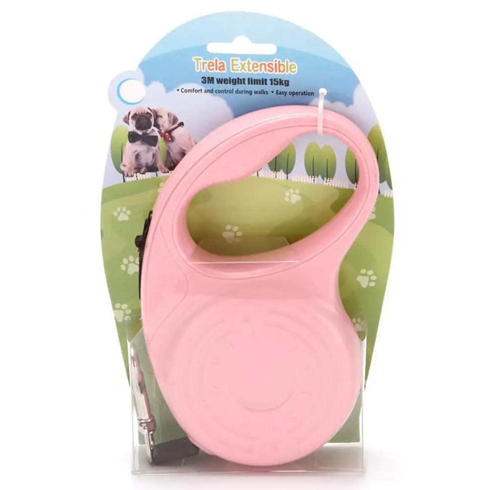 

5M tractor handle Dog Leash Pet Leash Automatic Retractable Pet Dog Leash Outdoor Dog Walking Rope Dog Leash