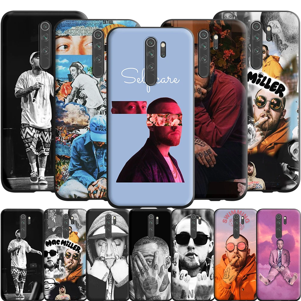Чехол Mac Miller для Xiaomi Redmi Note 9 9S 5 6 7 7A 8 8A 8T 9A 9C K20 Pro 9T 10 Max K40|Бамперы| |