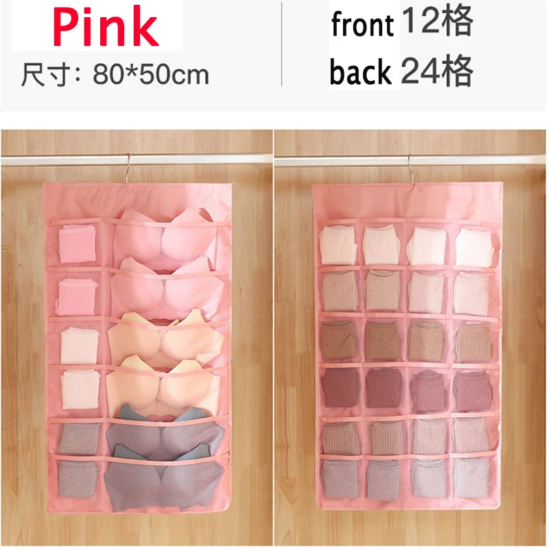 

Double-sided Folding Clothing Bra Underwear Storage Bag Cosmetic Daily Toiletries High Quality Wash Case Bag Waterproof Travel