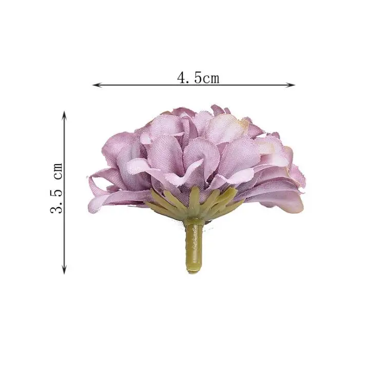 10 шт. 4 5 см ручной работы головка гортензии цветочные бутоны искусственная цветы