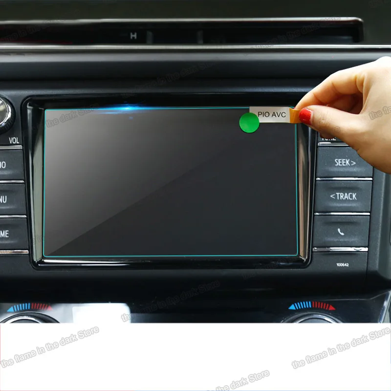 Lsrtw2017 7 дюймовый экран GPS навигации для автомобиля закаленная пленка toyota rav4 2015 2016