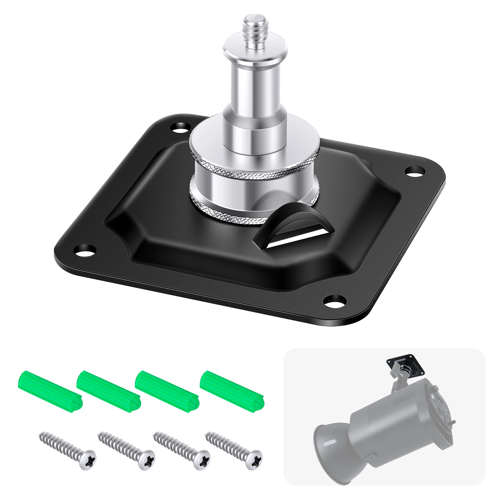 Neewer фото студия видео настенное потолочное крепление 5/8 &quotшпилька с резьбой 1/4&quot