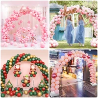 adjustable balloon arch kit stand with base manual balloon pump balloon knotter for wedding baby shower and birthday party decor