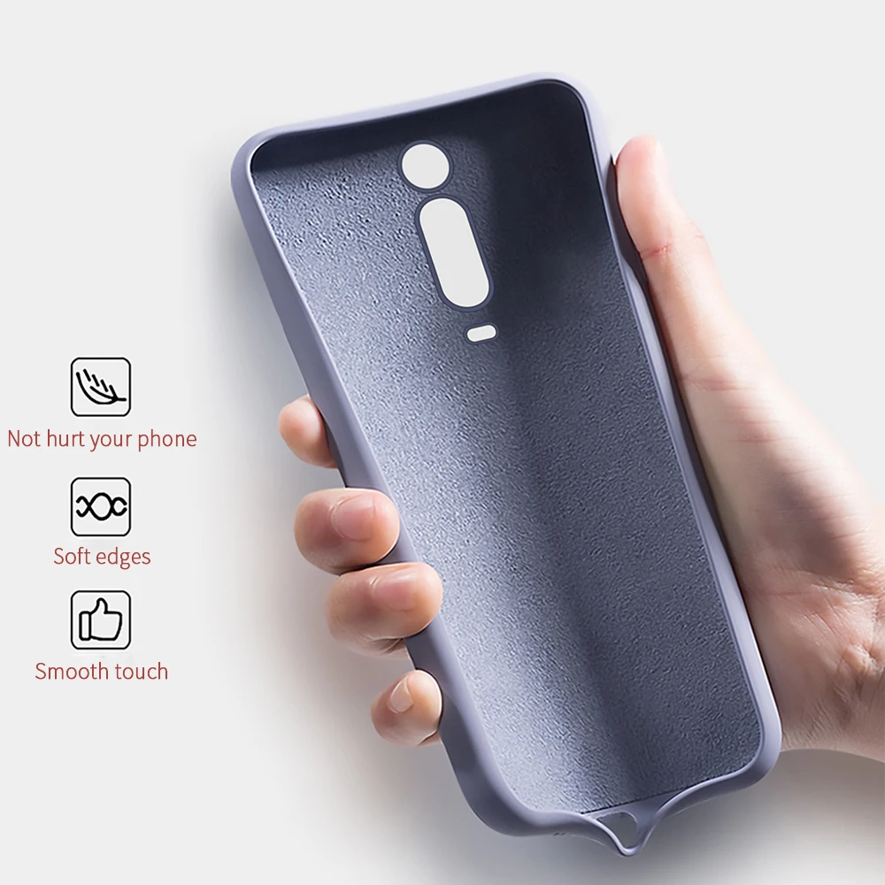 Чехол Essager для Xiaomi mi 9T Redmi K20 Note 7 Pro Ультратонкий Мягкий защитный чехол из жидкого