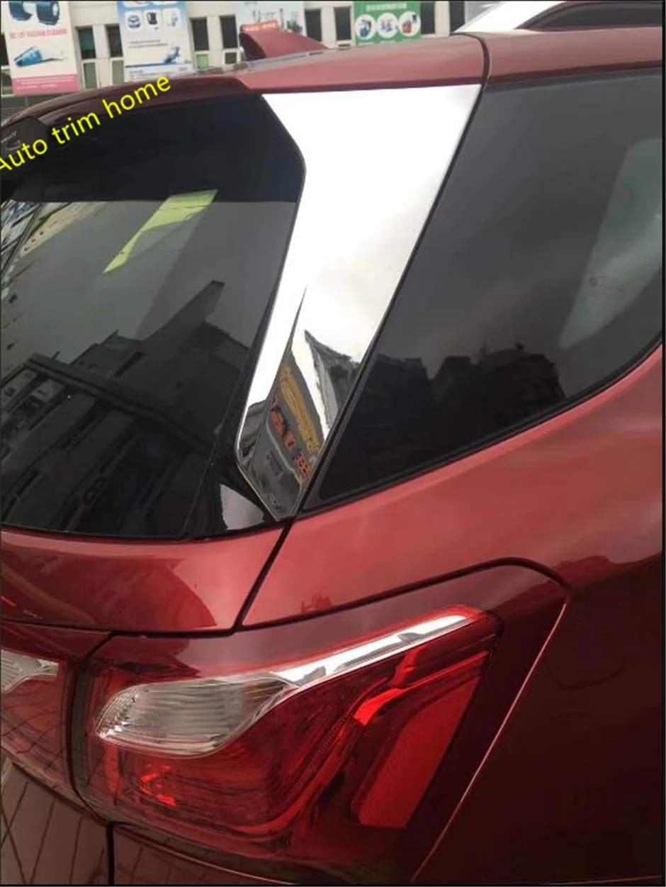 Защитная полоса для заднего стекла задней двери Lapetus 2 шт. подходит Chevrolet Equinox 2017 2018