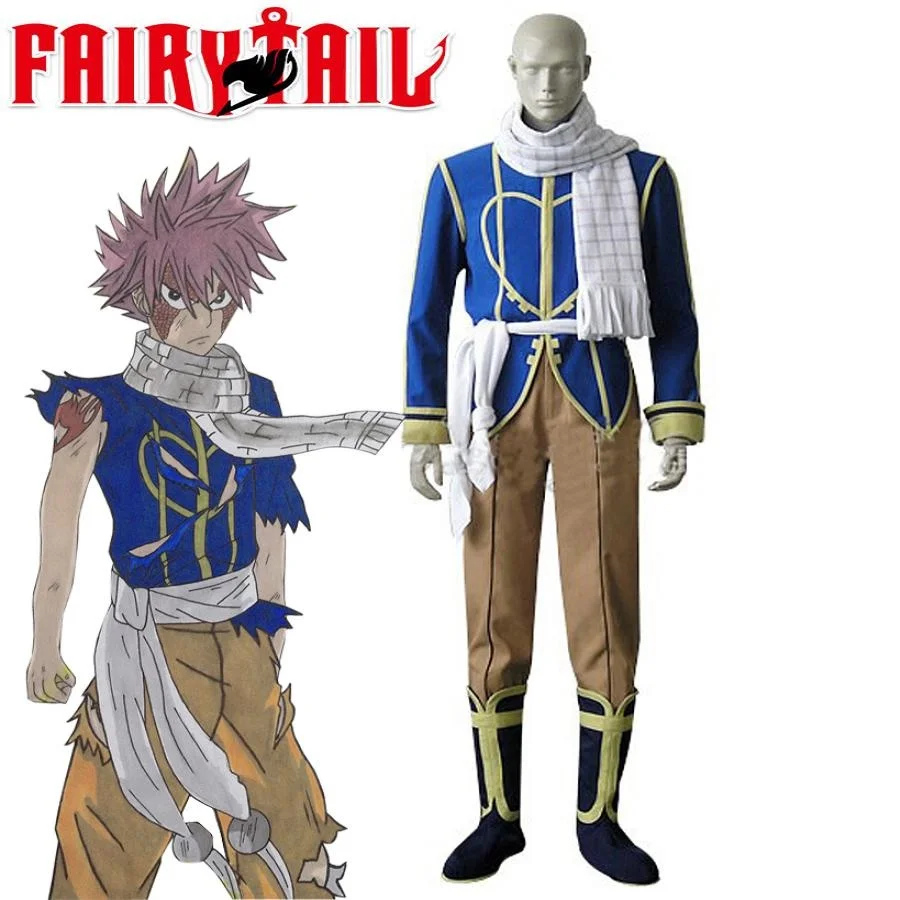

Костюм для косплея Natsu Dragneel из аниме «Фея хвост»