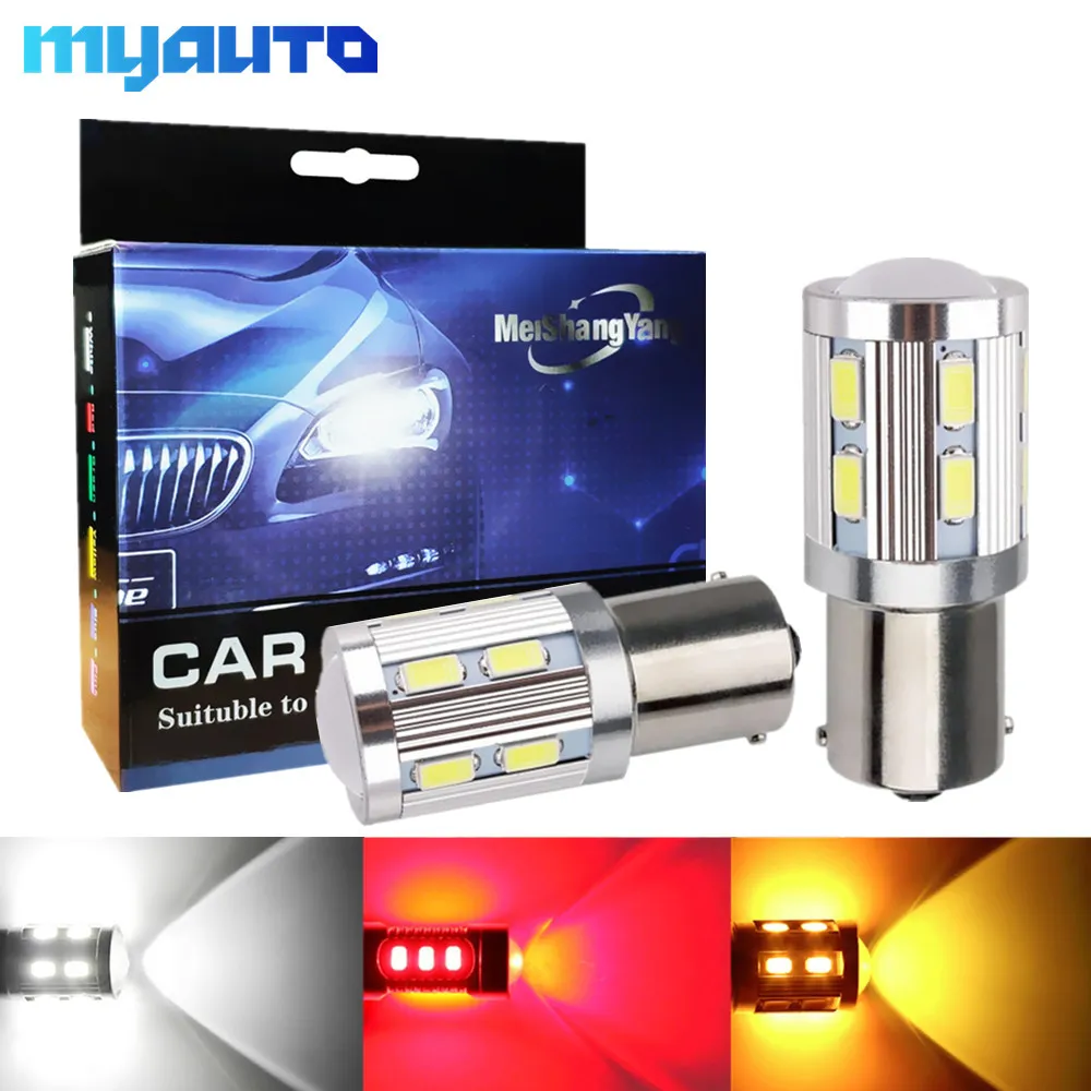 

1156 BAU15S светодиодный лампы с чипами Cree, фары высокой мощности PY21W, светодиодный ные лампы, задний стоп-сигнал, задний фонарь заднего хода, стояночные огни, автомобильная фара 12 В, белый
