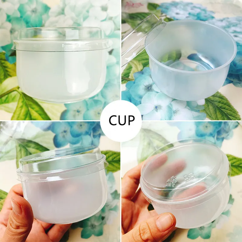 

50pcs High quality frosted transparent ice cream cup party favors pudding cup wedding birthday DIY dessert cups with lid
