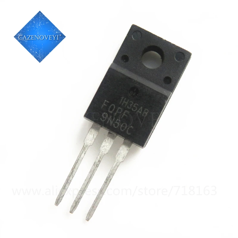 10pcs/lot FQPF9N50C FQPF9N50 9N50C 9N50 TO-220 In Stock | Электронные компоненты и принадлежности