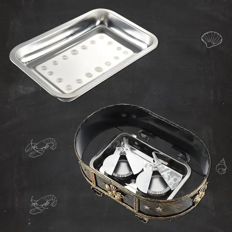 Корейская гриль для барбекю гриля рыбы| |