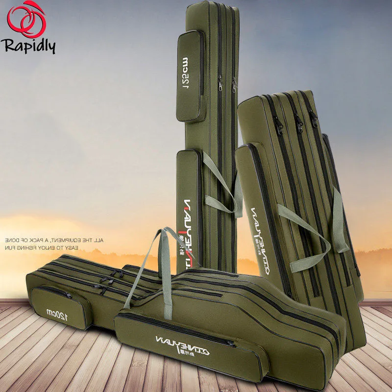 2021 многофункциональные рыболовные сумка Удочка утолщение Оксфорд для рыбалки