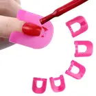 26 шт лак для ногтей Клей antispill зажим для ухода за ногтями Инструмент + 1 шт. наклейка для ногтей для французского маникюра дизайн ногтей Поставки база и топ для гель лака X5