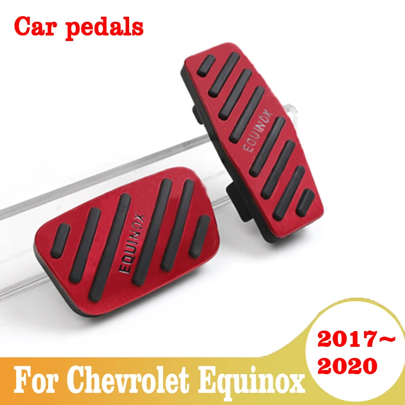 Автомобильные педали ножной топливный тормоз накладки для Chevrolet Equinox 2017 2018 2019