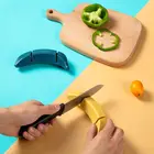 Креативная точилка для ножей, точильный камень для бананов, домашний точильный инструмент, двухступенчатый точильный инструмент, кухонные принадлежности, аксессуары