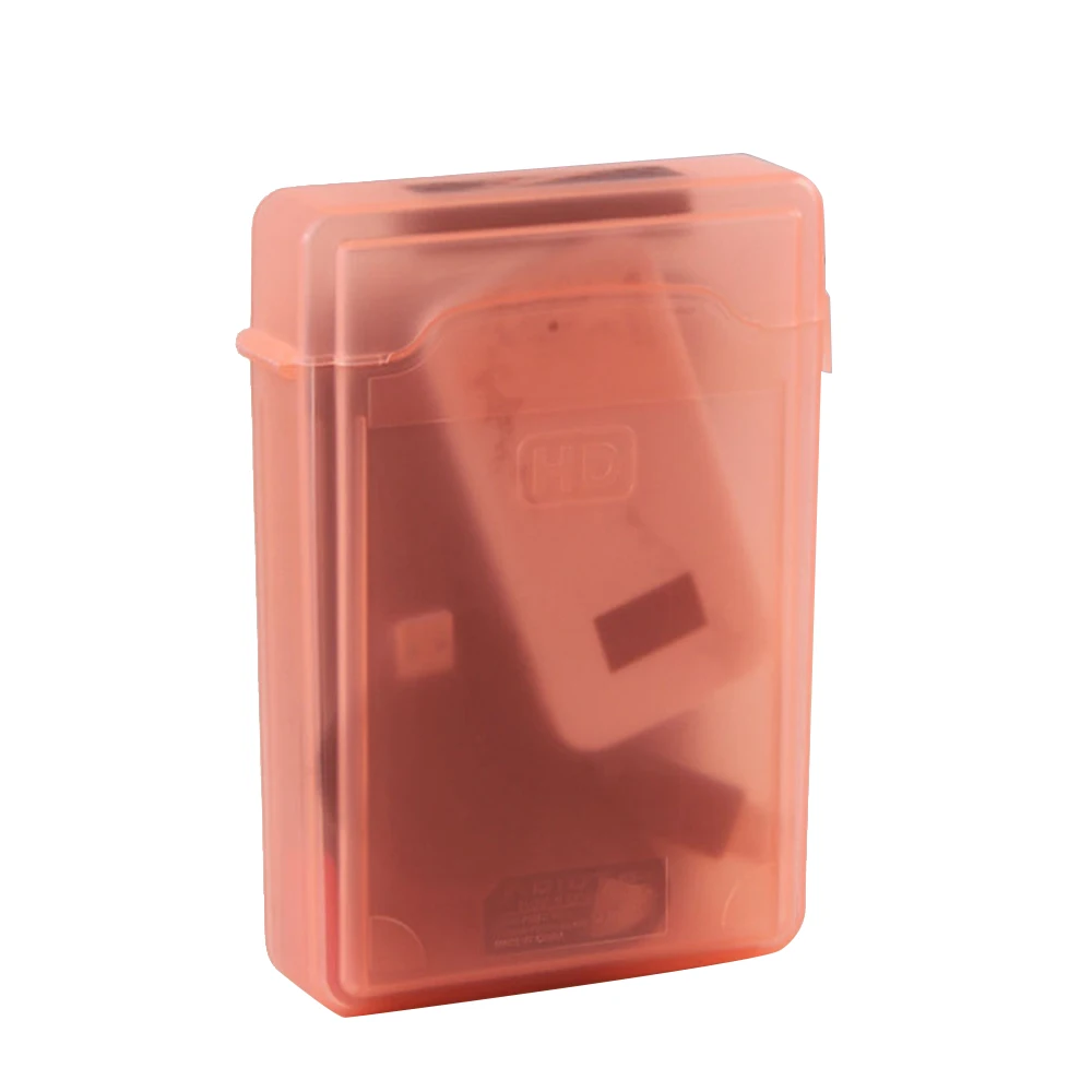 2pcs Plastic Hard Disk Drive Storage Case Dustproof Protection Box Home for 3.5 Inch SATA IDE HDD | Дом и сад