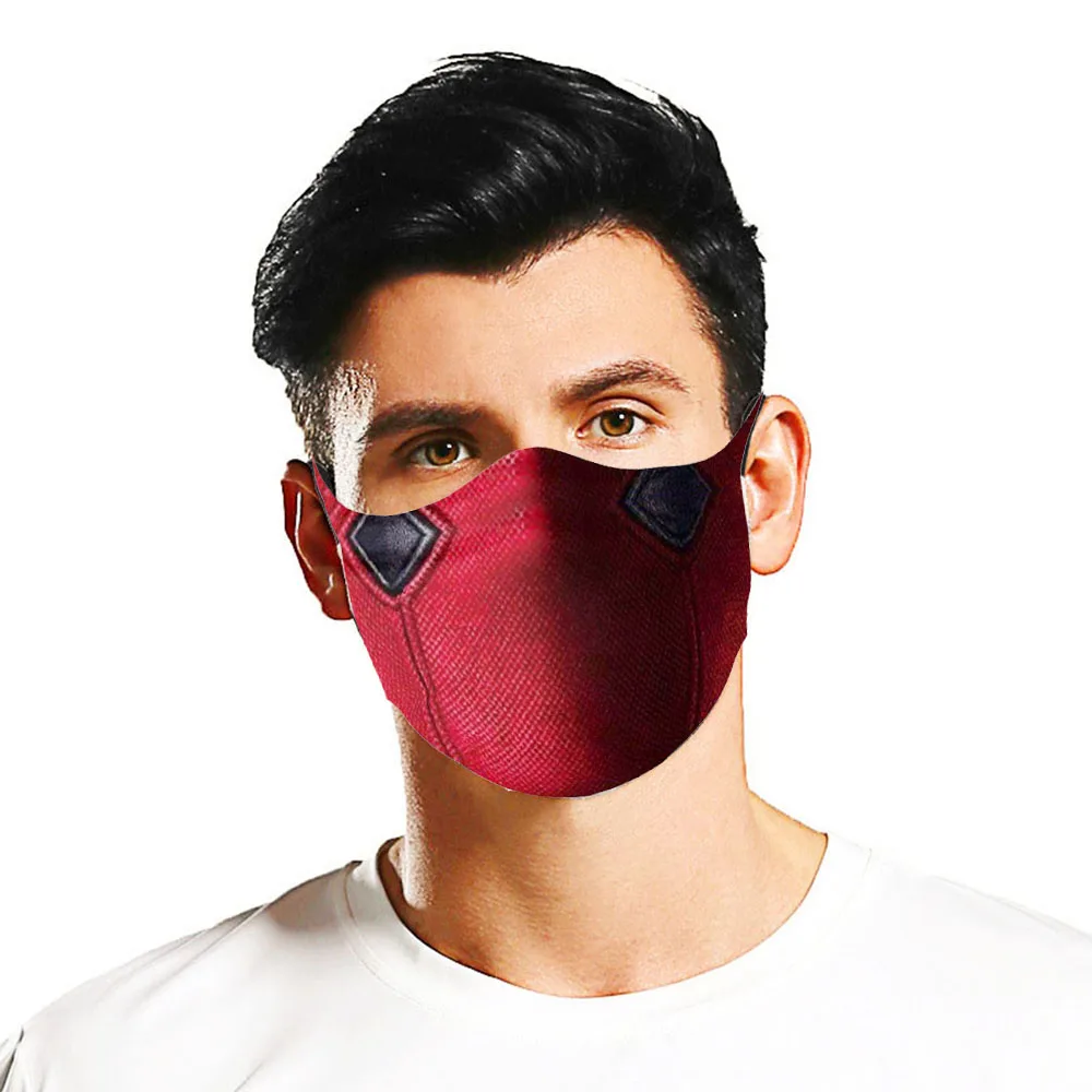 Забавные женские и мужские маски для косплея на Хэллоуин ужасная многоразовая