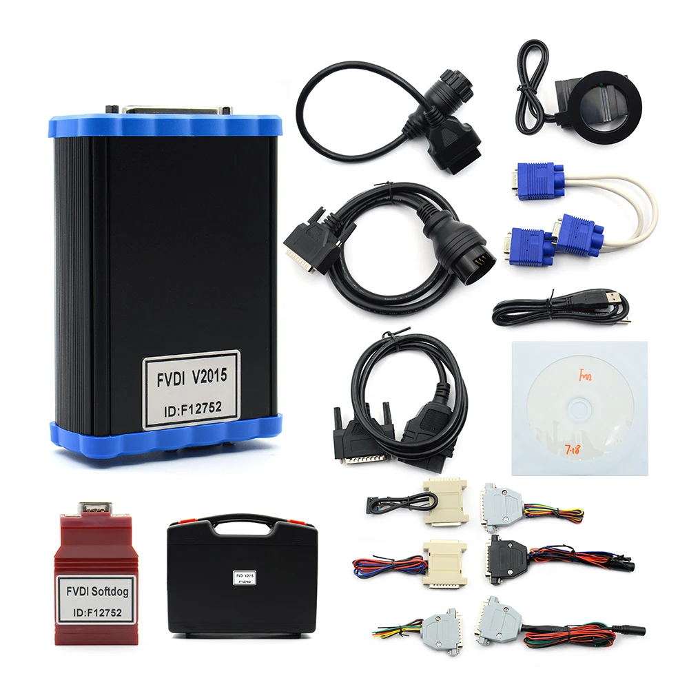 FLY OBD II 2 диагностические км инструменты FVDI ABRITES Commander FVDI полная версия 18 программного обеспечения без ограничений по времени V2014// J2534