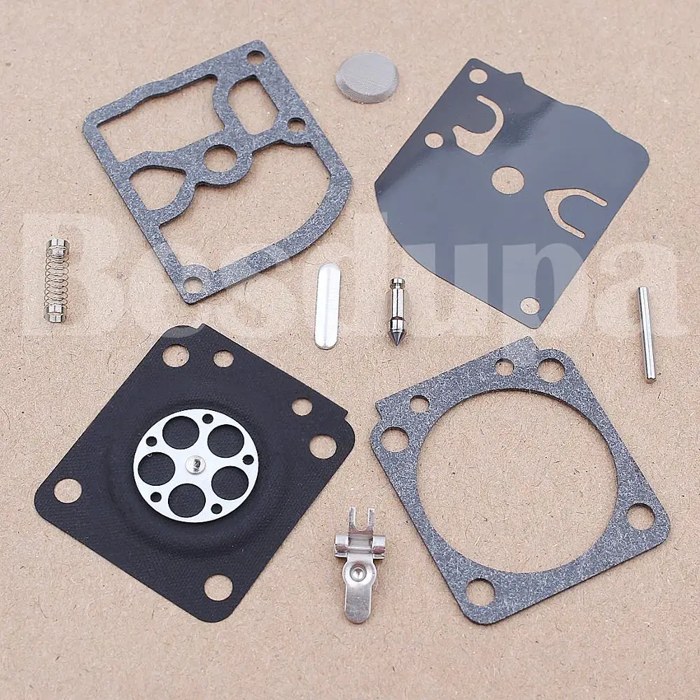 Carburetor Carb Repair Rebuild Kit For ZAMA RB-129 C1M-W26 W26A / W26B W26C Series Tool Replacement Spare Part | Инструменты