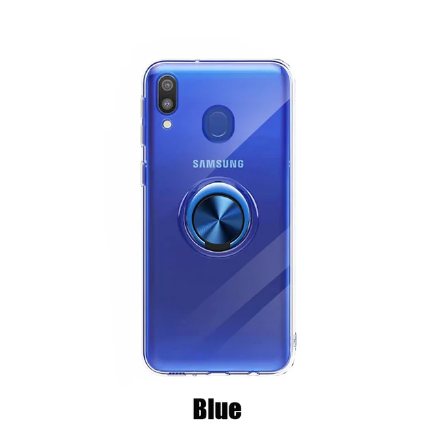 Для samsung Galaxy A20E чехол, мягкий ультра тонкий прозрачный держатель с кольцом, автомобильный Магнитный чехол для телефона s для samsung Galaxy A20E Fundas Coque